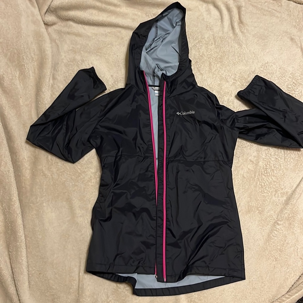 Girls Columbia Rain Coat